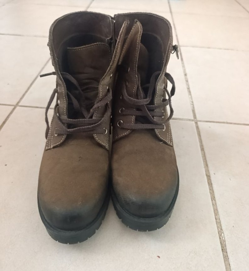 haki  Tokalı Kadın Biker Bot - Görsel 2