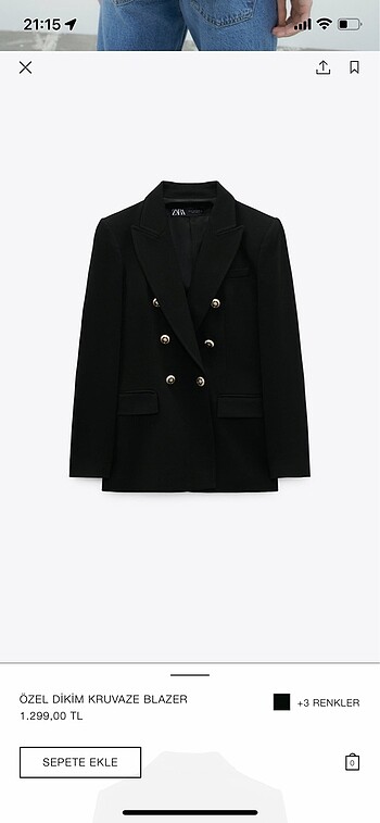 Zara Blazer Ceket