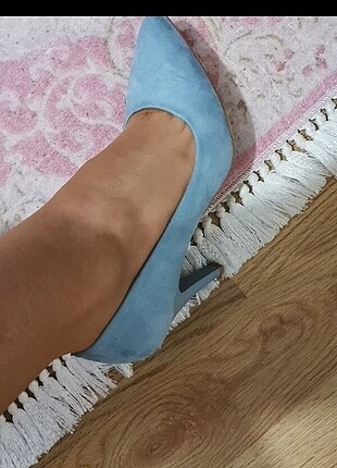 Bebe mavisi stiletto 
