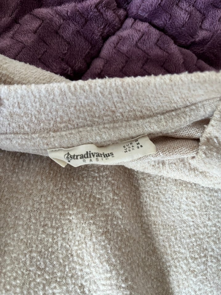 Stradivarius dokulu salaş kazak - Görsel 3