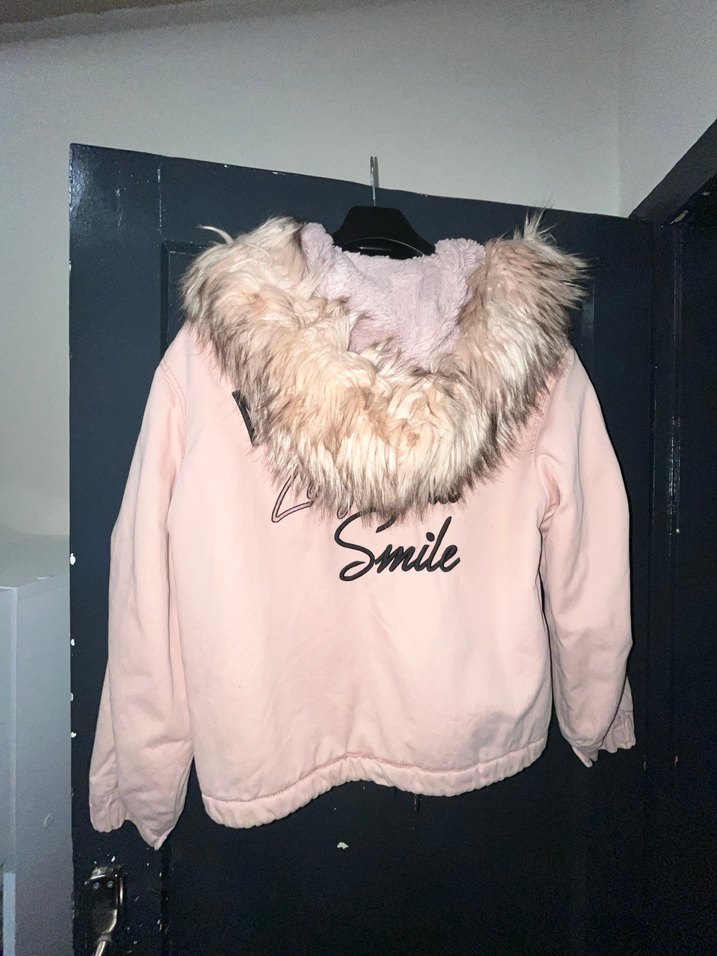 Bershka Pembe Mont - Görsel 4