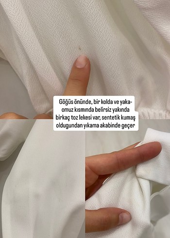 Trendyol & Milla V Gömlek Yaka Ekru Trendyol marka XS beden Bluz
