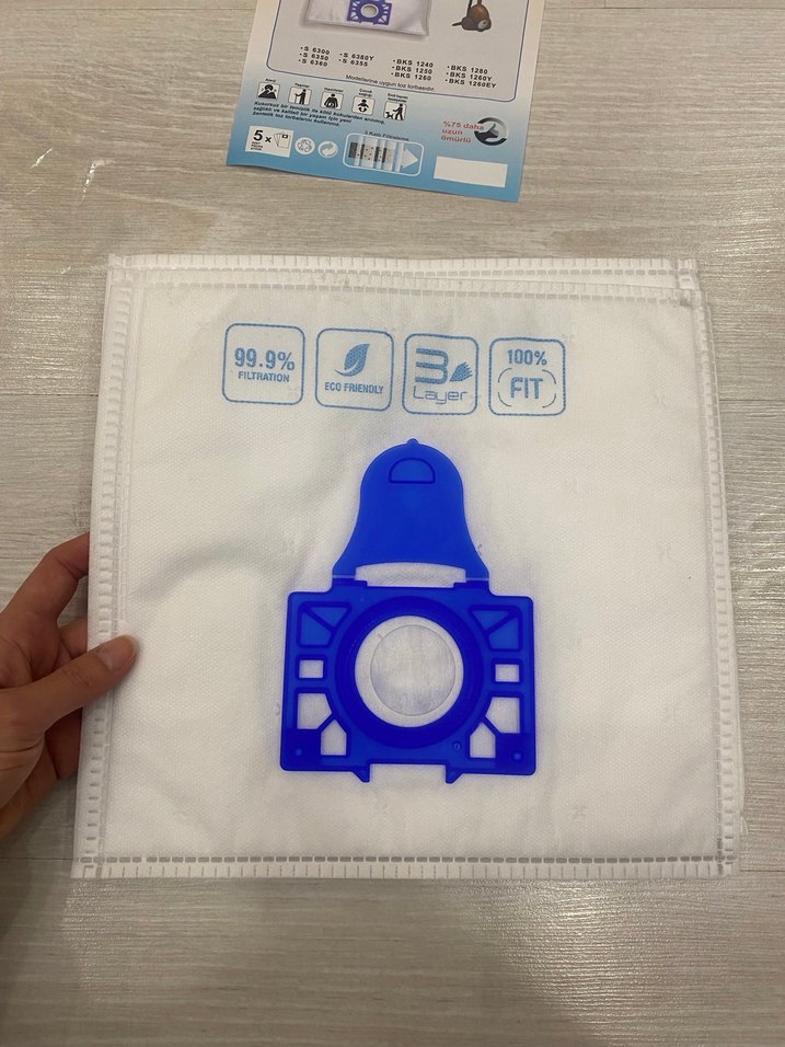 Arçelik Beko marka uyumlu Süpürge Toz Torbası 4'lü Set - Görsel 2