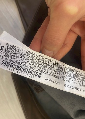 Zara XS/S uyumlu Vizon Deri Kışlık Slim Kadın Pantolon - Görsel 12