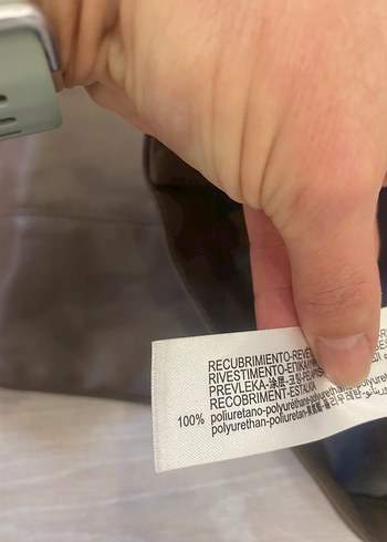 Zara XS/S uyumlu Vizon Deri Kışlık Slim Kadın Pantolon - Görsel 13