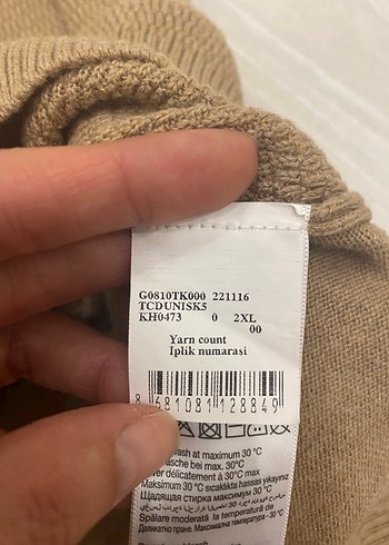 US Polo XXL Kum Beji V Yaka Erkek Pamuklu Triko Kazak - Görsel 11