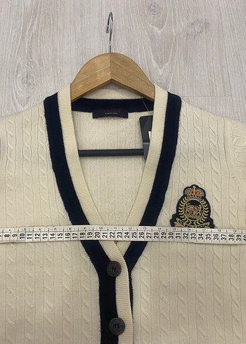 USPA Erkek Çocuk Yün&Akrilik içerikli Ekru Hırka - Görsel 19