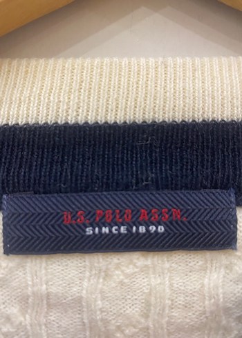 USPA Erkek Çocuk Yün&Akrilik içerikli Ekru Hırka - Görsel 9