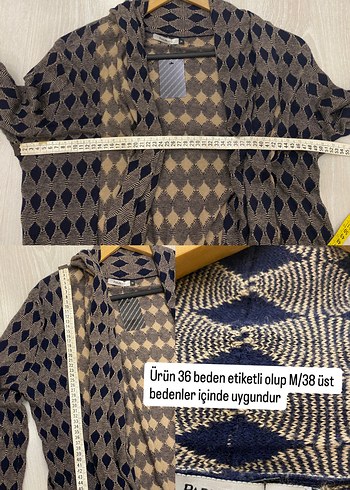 Park Bravo Kaşmir içerikli S/M uyumlu Uzun Kollu Hırka - Görsel 16