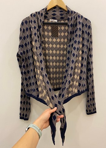 Park Bravo Kaşmir içerikli S/M uyumlu Uzun Kollu Hırka - Görsel 3