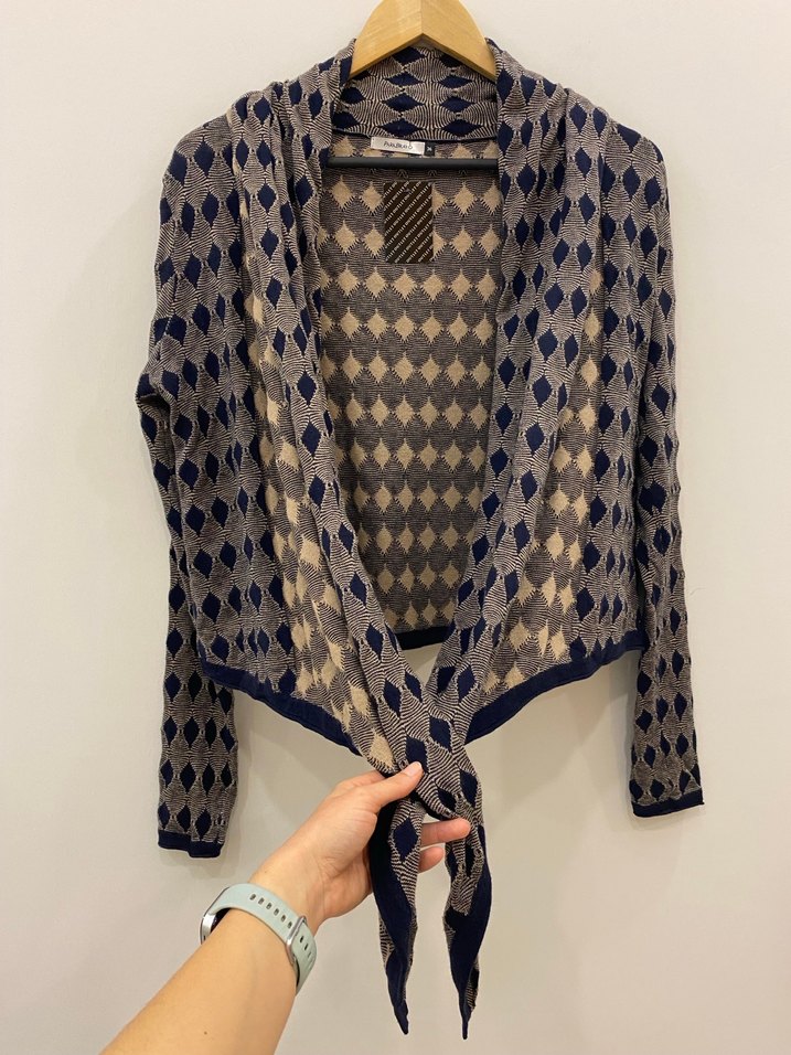 Park Bravo Kaşmir içerikli S/M uyumlu Uzun Kollu Hırka - Görsel 3