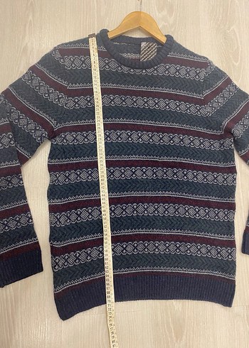 Lcw L Erkek Bohem Desenli Kazak - Görsel 10