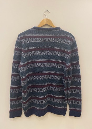 Lcw L Erkek Bohem Desenli Kazak - Görsel 6