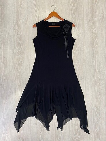 Selbin L/XL uyumlu Pamuklu Viskon Tiril Degaje Elbise