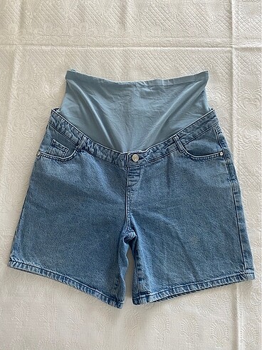 Lcw Large beden Rahat Yazlık Hamile Kot Denim Şort