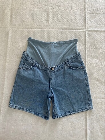 LC Waikiki Lcw Large beden Rahat Yazlık Hamile Kot Denim Şort
