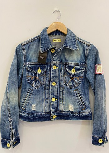 Replay S İtalyan Vintage Denim Ceket