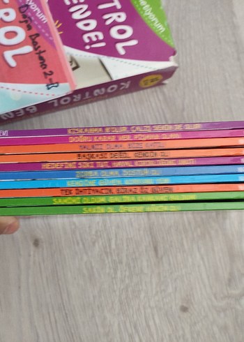 Çocuklar için renkli hikaye kitapları seti