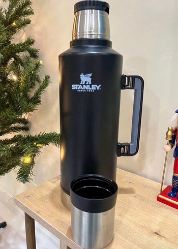 Stanley 3 LT  Siyah Termos Matara - Görsel 2