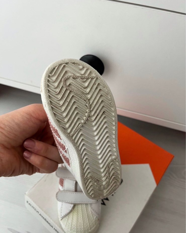 Kız Çocuk Beyaz Cırtlı Spor Ayakkabı - Görsel 3