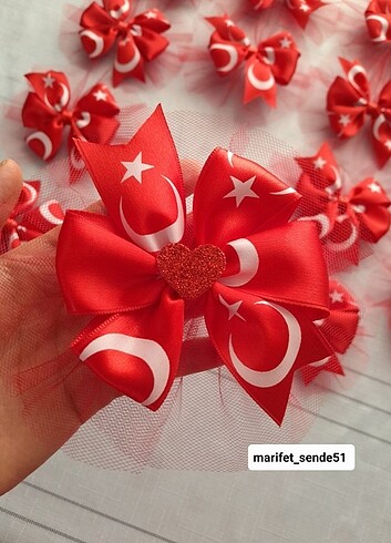 Ayyıldız toka , bayrak toka