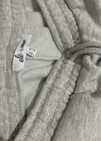 Gri Rahat Kesim Kadın Eşofman Altı - Görsel 4