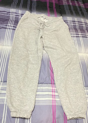 Gri Rahat Kesim Kadın Eşofman Altı - Görsel 2