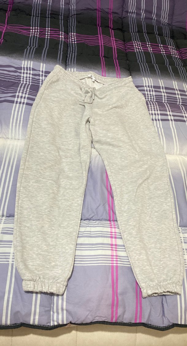 Gri Rahat Kesim Kadın Eşofman Altı - Görsel 2