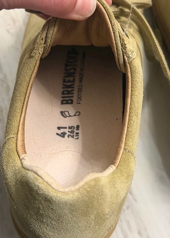 Birkenstock Bej nubuk Erkek Günlük Ayakkabı - Görsel 6