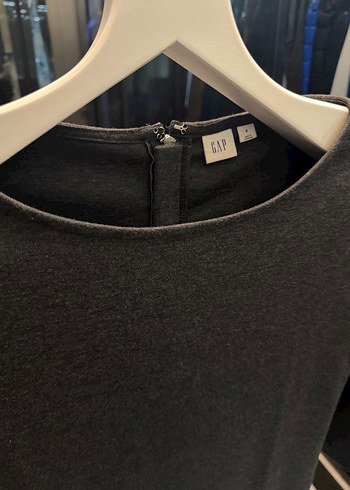 GAP Antrasit yarın Kollu Midi Elbise - Görsel 2