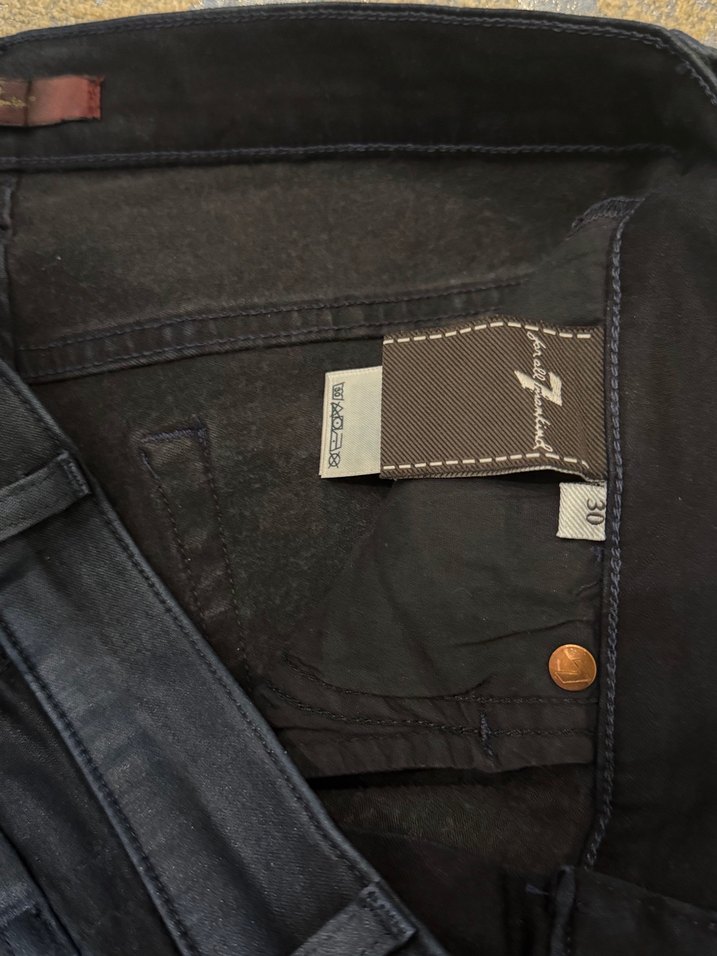 7for All mankind parlak Laci jeans - Görsel 3