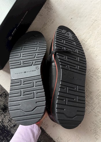 Tommy Hilfiger x Mercedes Benz Siyah Deri Erkek Ayakkabı - Görsel 5