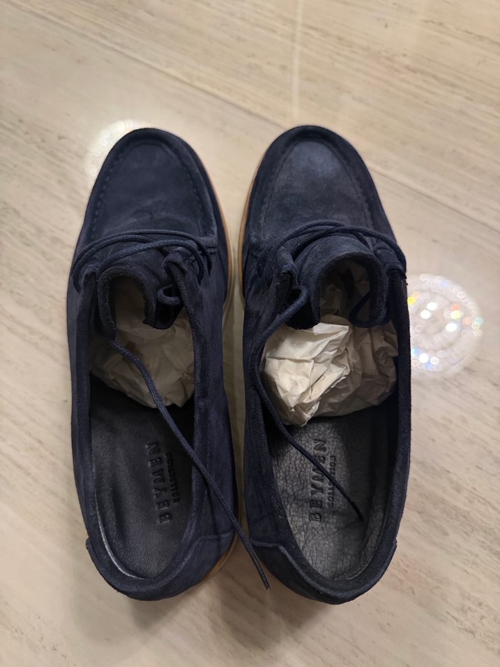 Beymen Collection Lacivert Süet Klasik Ayakkabı - Görsel 2