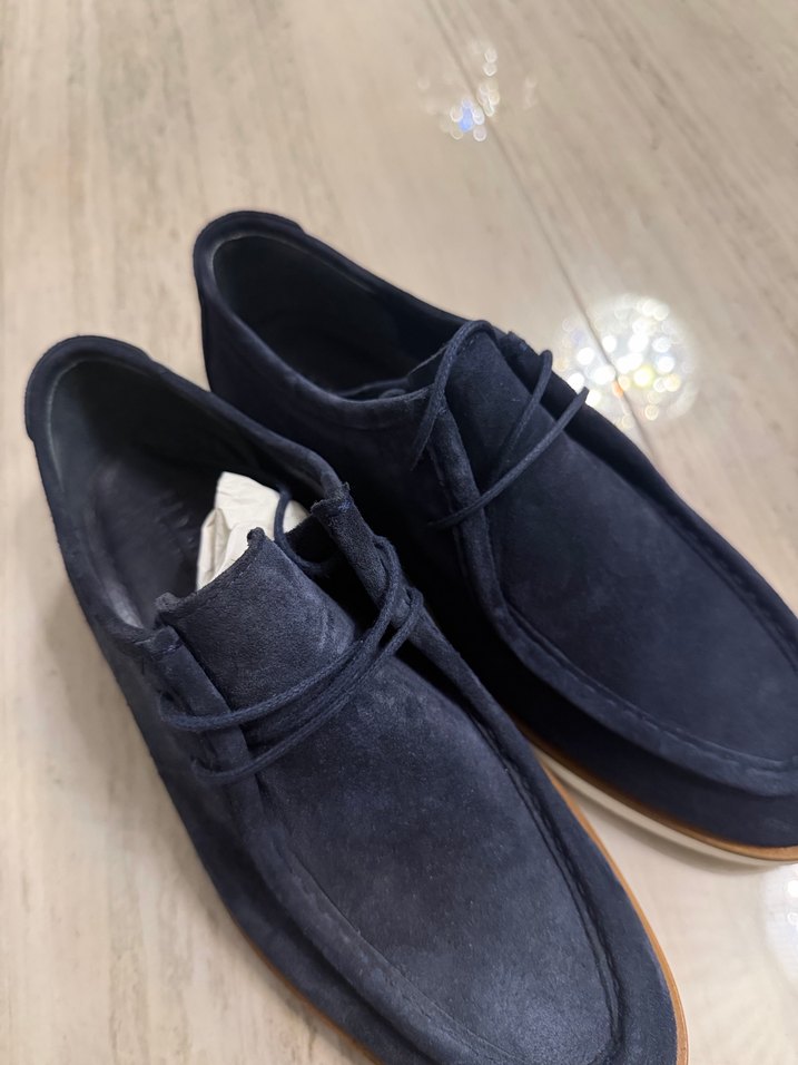 Beymen Collection Lacivert Süet Klasik Ayakkabı - Görsel 4