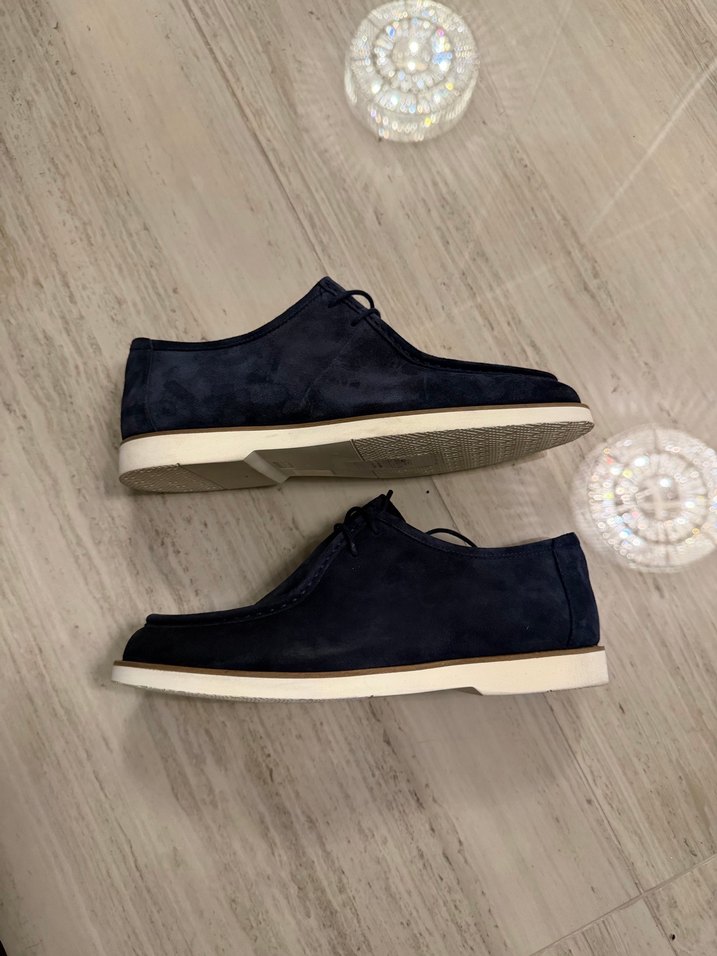 Beymen Collection Lacivert Süet Klasik Ayakkabı - Görsel 5