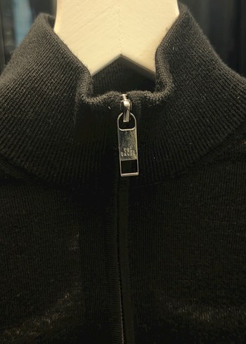 Ted Baker yün Siyah Fermuarlı Erkek kazak - Görsel 2