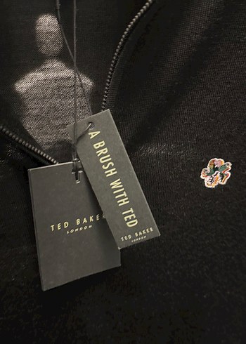 Ted Baker yün Siyah Fermuarlı Erkek kazak - Görsel 4