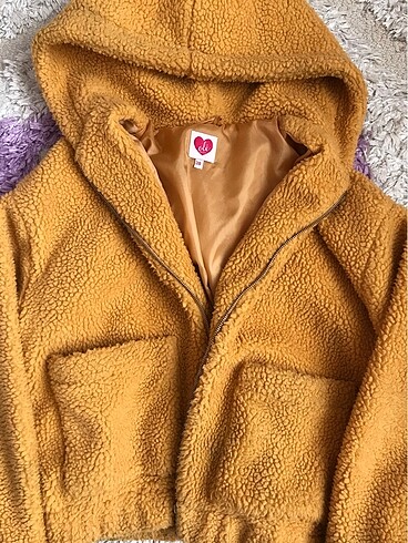 peluş mont