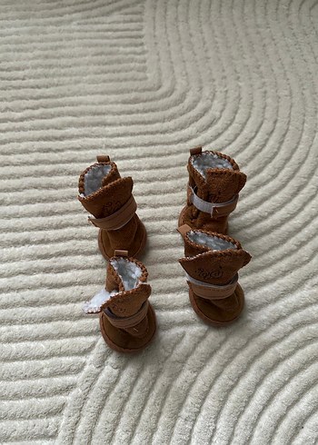 Kürklü Süet Kedi Botu - Görsel 2