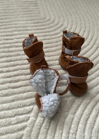 Kürklü Süet Kedi Botu - Görsel 3