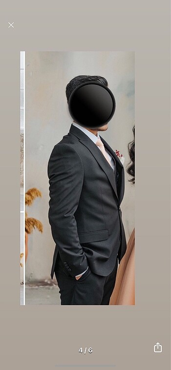 Siyah Mat Takım Elbise Sıfır 48 Drop 6 - Görsel 4