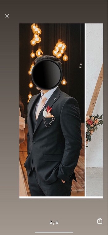 Siyah Mat Takım Elbise Sıfır 48 Drop 6 - Görsel 5