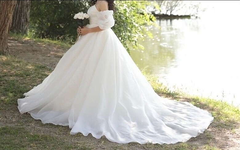 Organze Alfabeta Gelinlik - Görsel 5