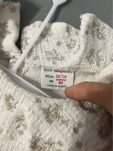 12-18 Ay Beden Kız bebek elbise
