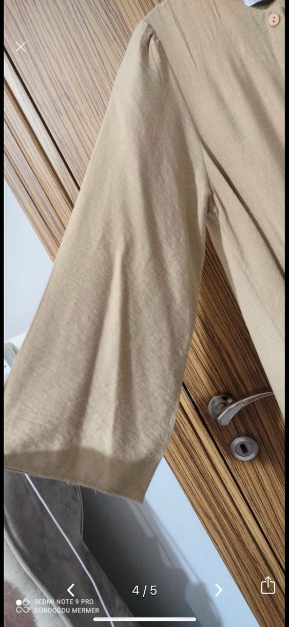 Bej Uzun Kollu Salaş takım - Görsel 2