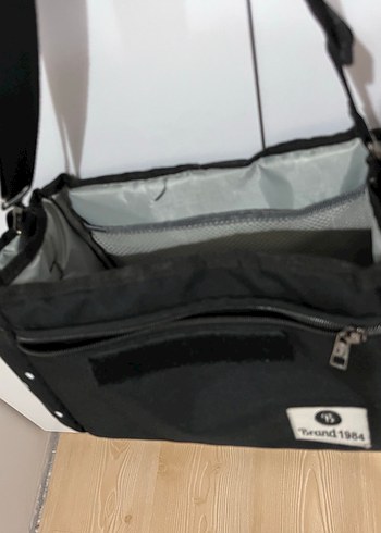 Siyah Bebek Arabası Çanta - Görsel 4