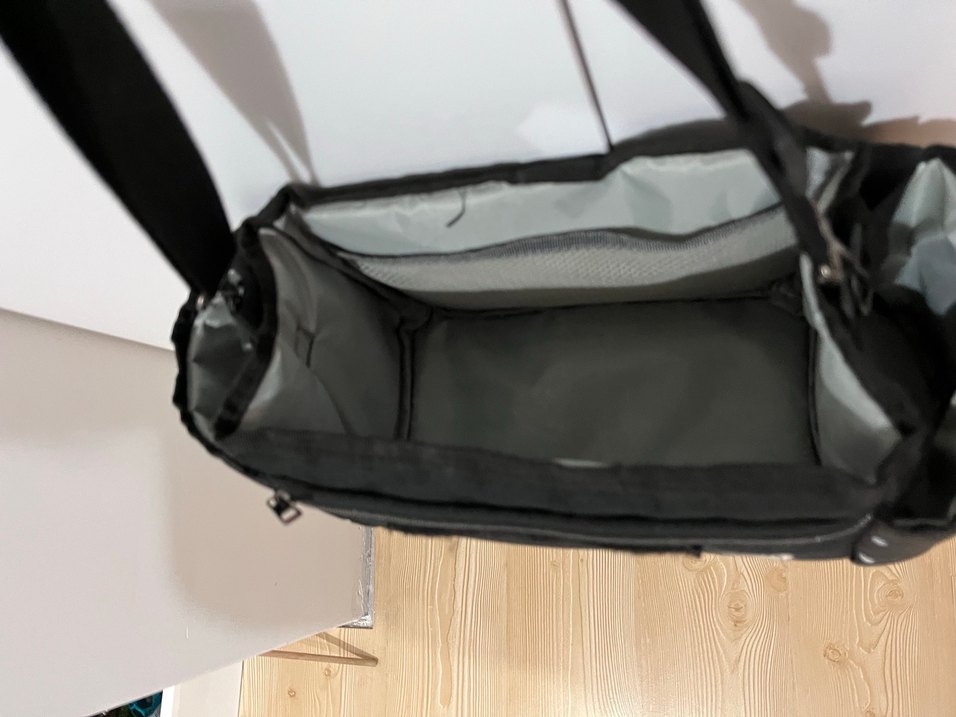 Siyah Bebek Arabası Çanta - Görsel 5