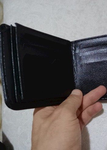 Siyah Minimalist Polo Erkek Cüzdanı - Görsel 4