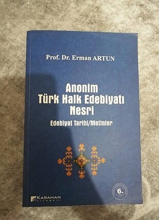 Anonim Halk Edebiyatı Nesri