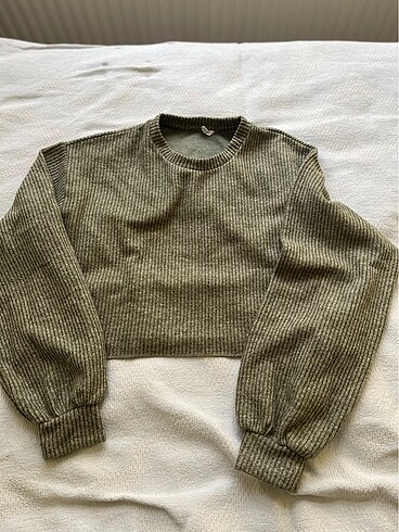 Trendyol & Milla SU YEŞİLİ CROP KAZAK
